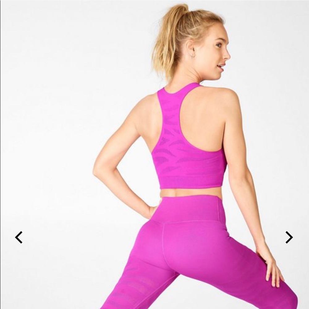 Fabletics Pink Workout Set